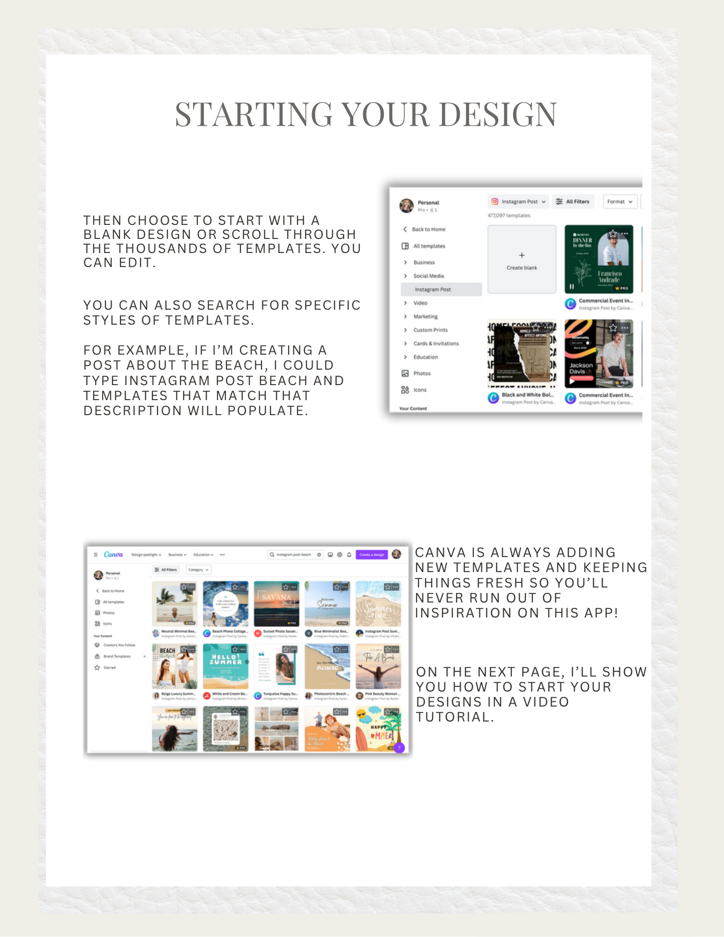 CANVA: EMPIRE BUILDING DESIGNING